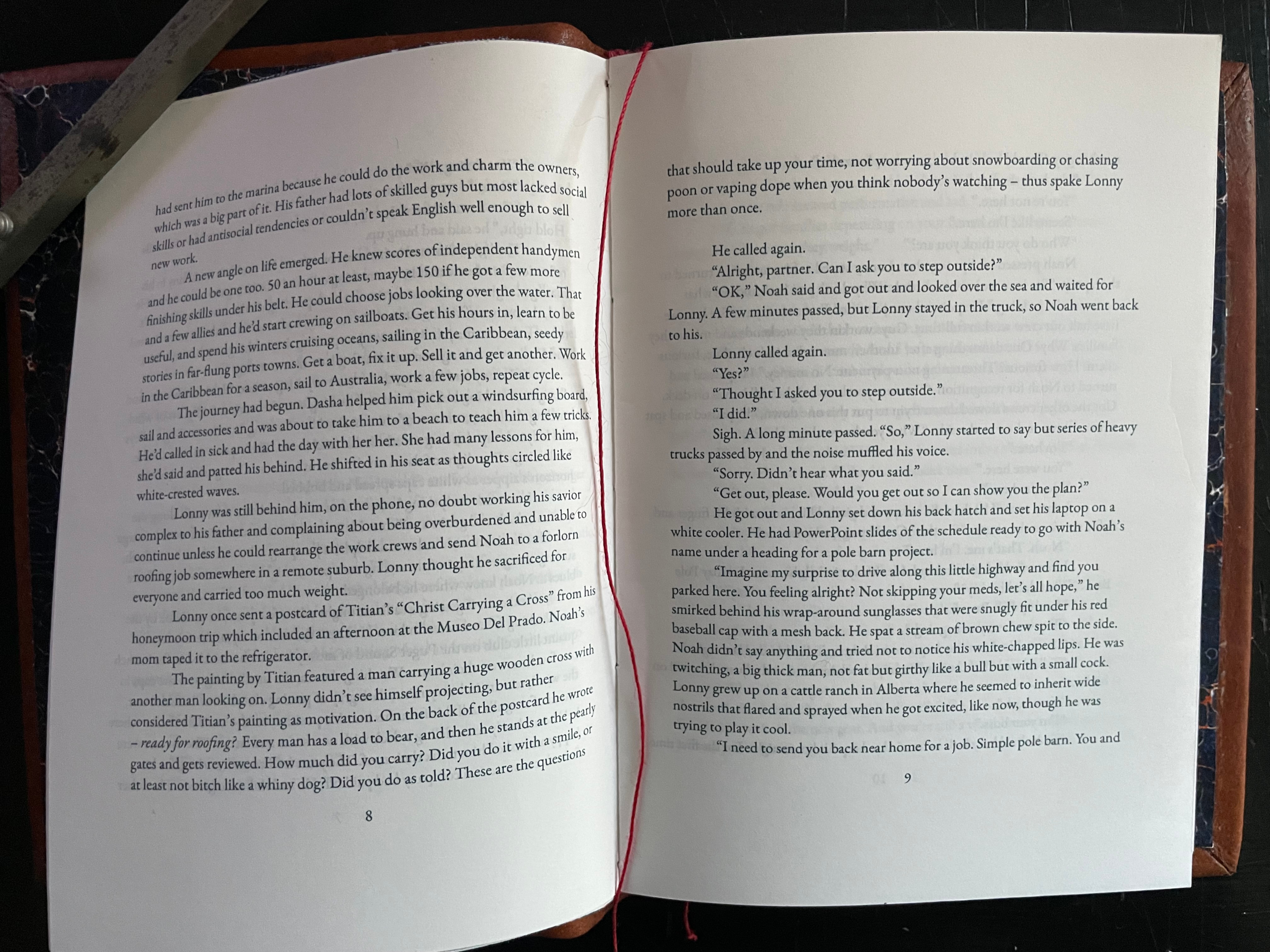 BOTTLE Hardcover Opened